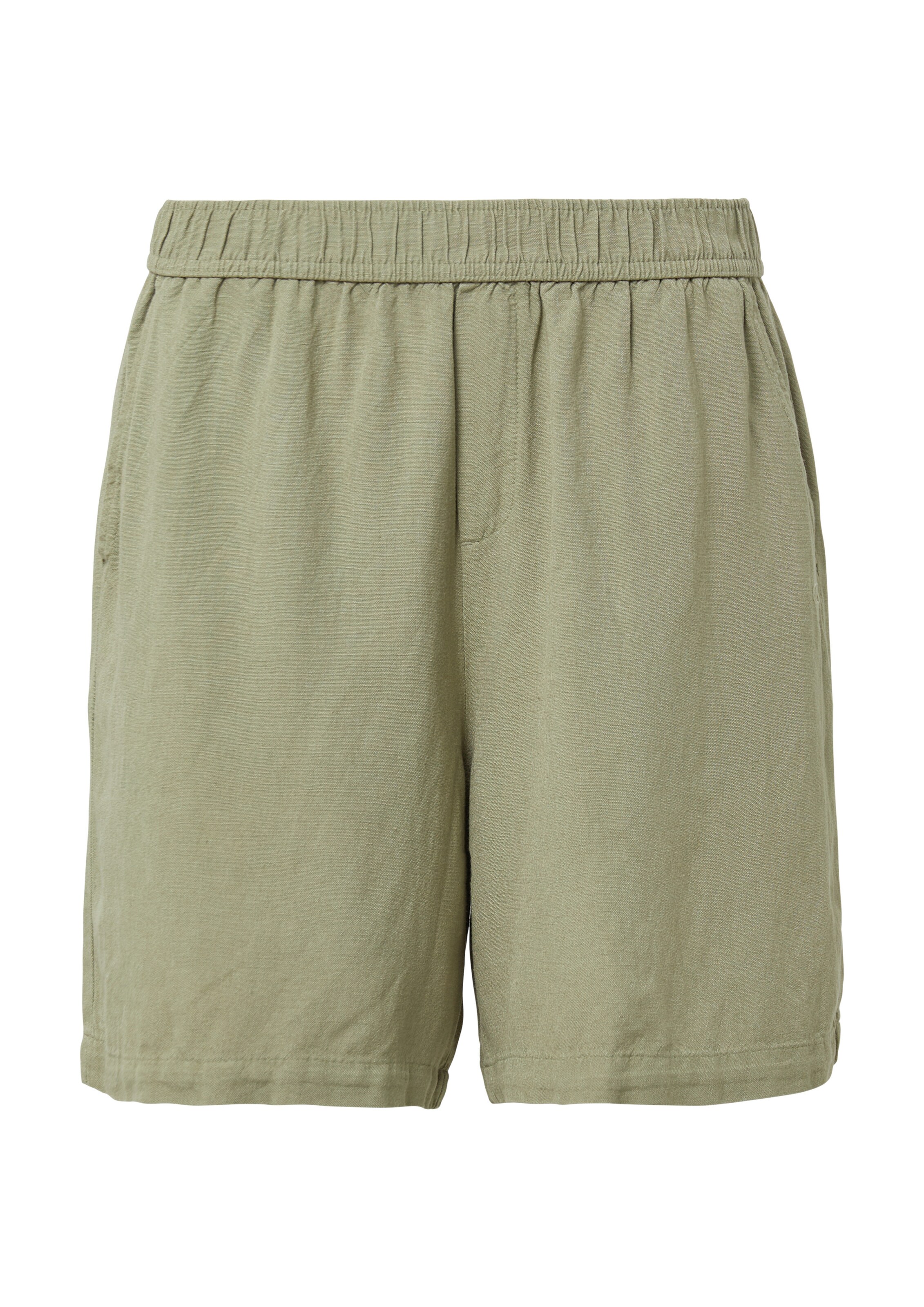 QS Shorts in Grün: Vorderseite