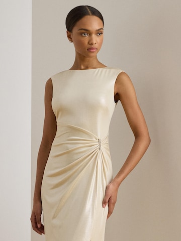 Lauren Ralph Lauren Вечернее платье в Бежевый