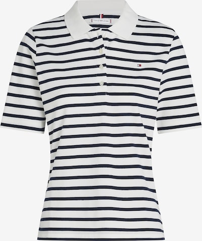 TOMMY HILFIGER Paita '1985' koossa XS-S värissä ecru / laivastonsininen, Tuotenäkymä