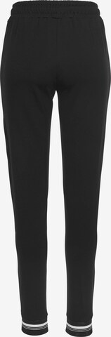 OCEAN SPORTSWEAR Tapered Workout Pants in Black