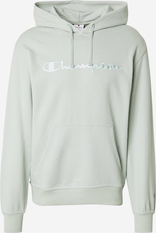 Champion Authentic Athletic Apparel Sweatshirt in Green: front