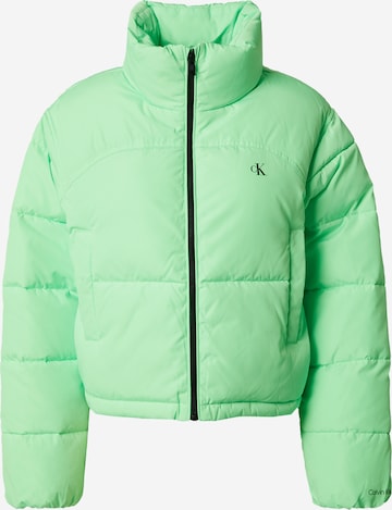 Calvin Klein Jeans Between-Season Jacket in Green: front