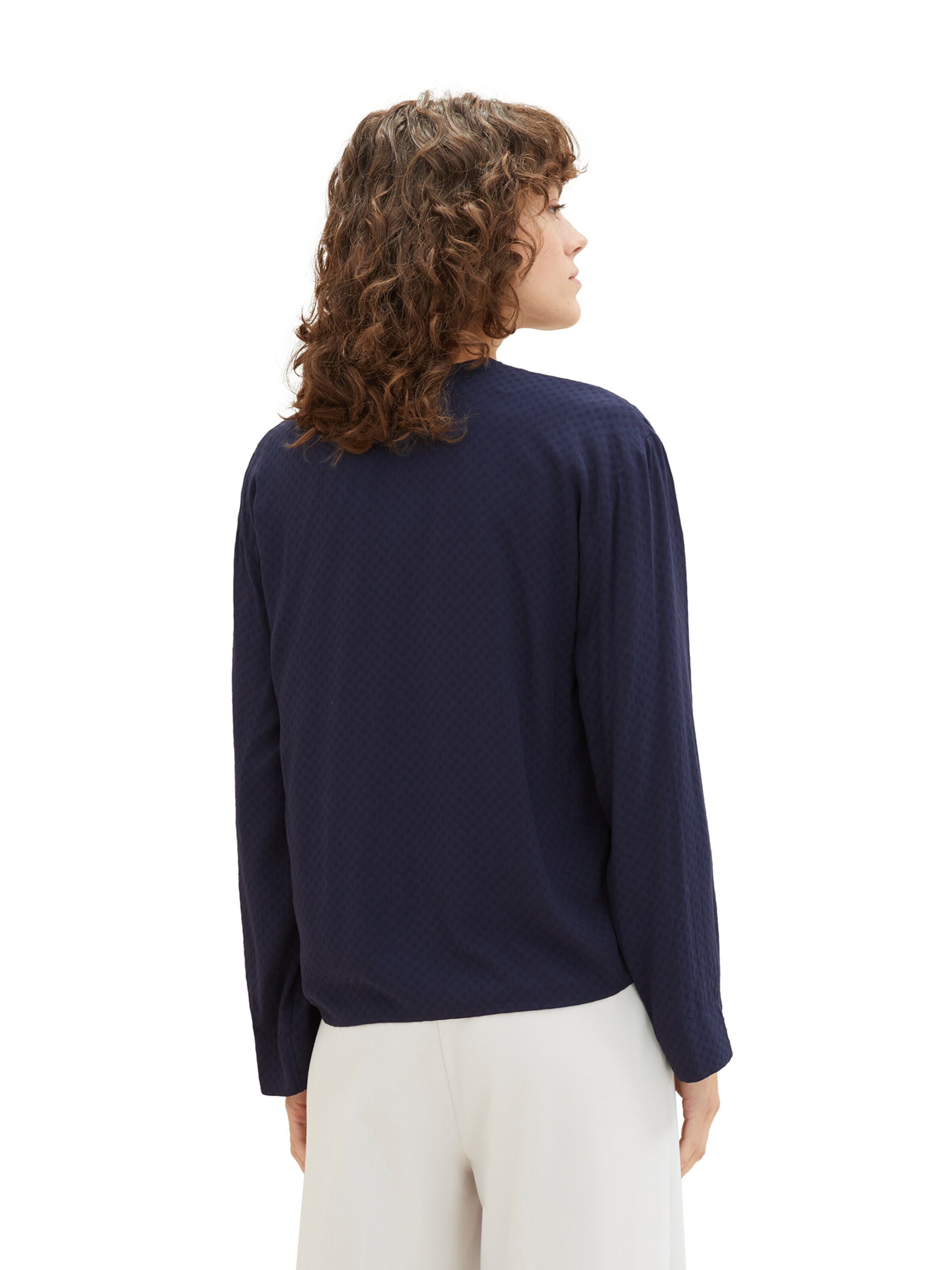 TOM TAILOR Blouse in Blue