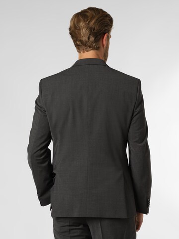 BOSS Black Slim fit Suit Jacket 'Huge' in Grey