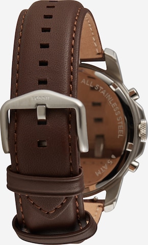 FOSSIL Zegarek analogowy 'Grant' w kolorze brązowy