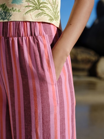 Next Wide Leg Hose in Pink