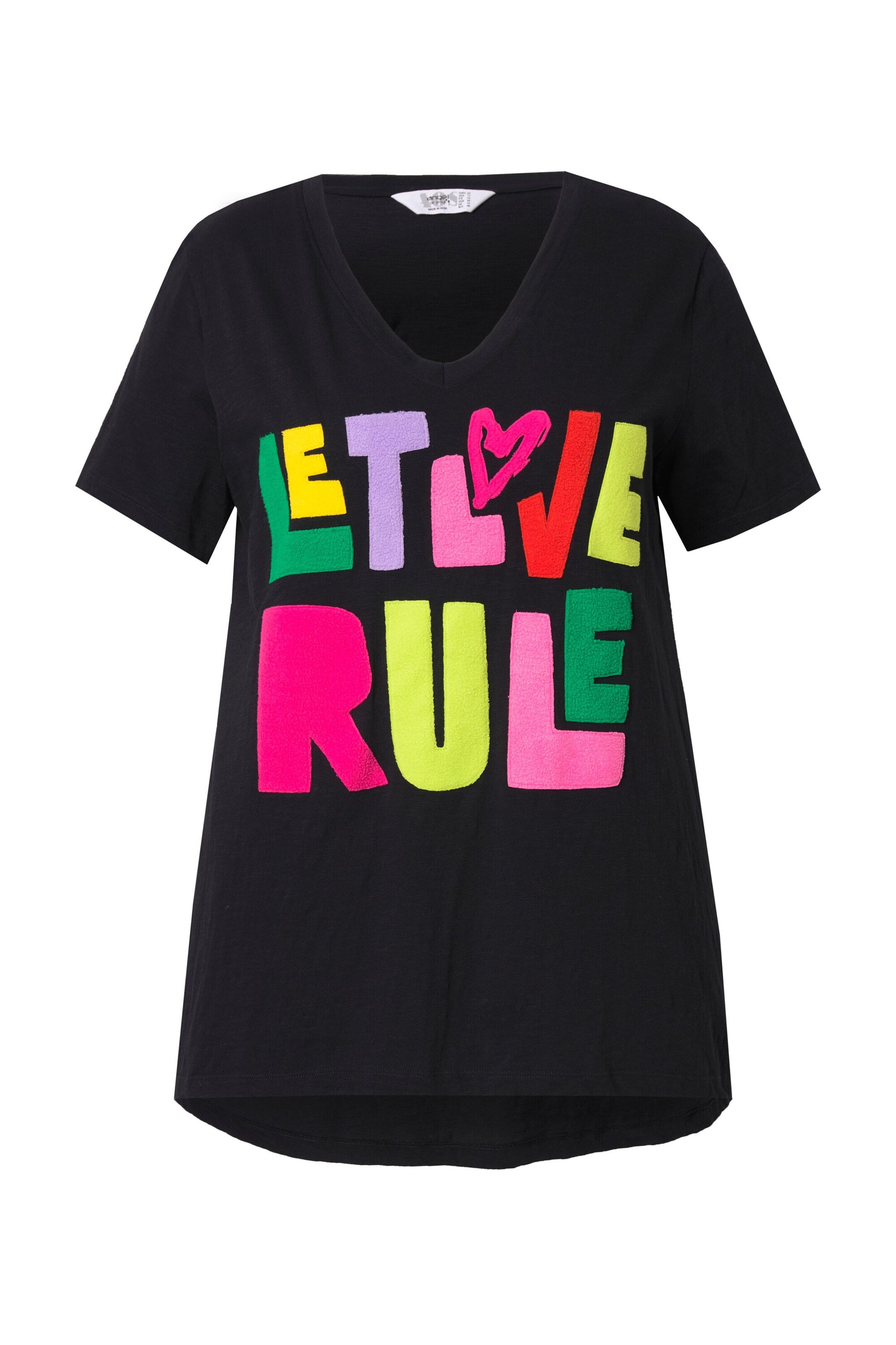 Angel of Style Shirt in Black: front