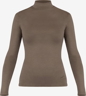 Pull-over 'Romsey' normani en marron : devant