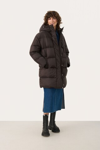 Part Two Winter Jacket in Brown