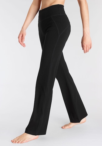 VIVANCE Regular Sports trousers in Black