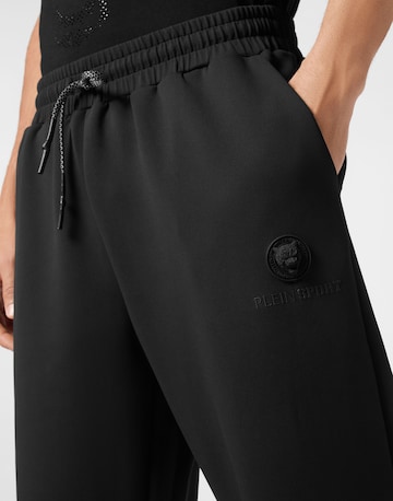 Tapered Pantaloni di Plein Sport in nero