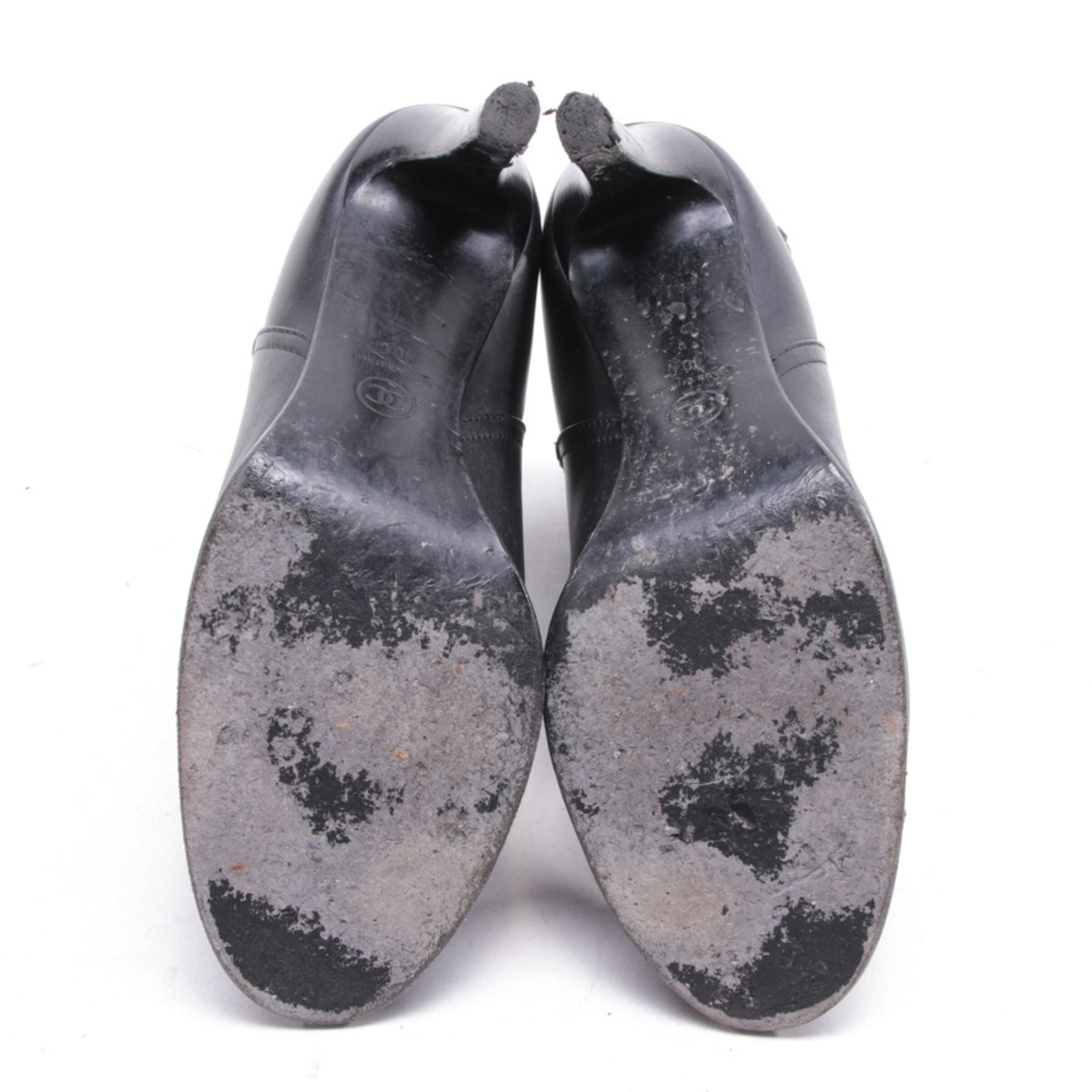 CHANEL Stiefeletten 40 in Schwarz