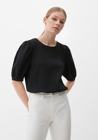 s.Oliver - Blusa en negro: frente