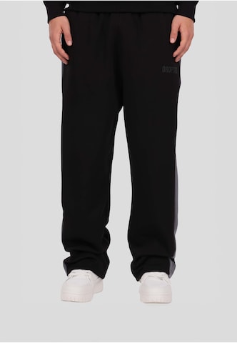 Loosefit Pantaloni di Dropsize in nero: frontale
