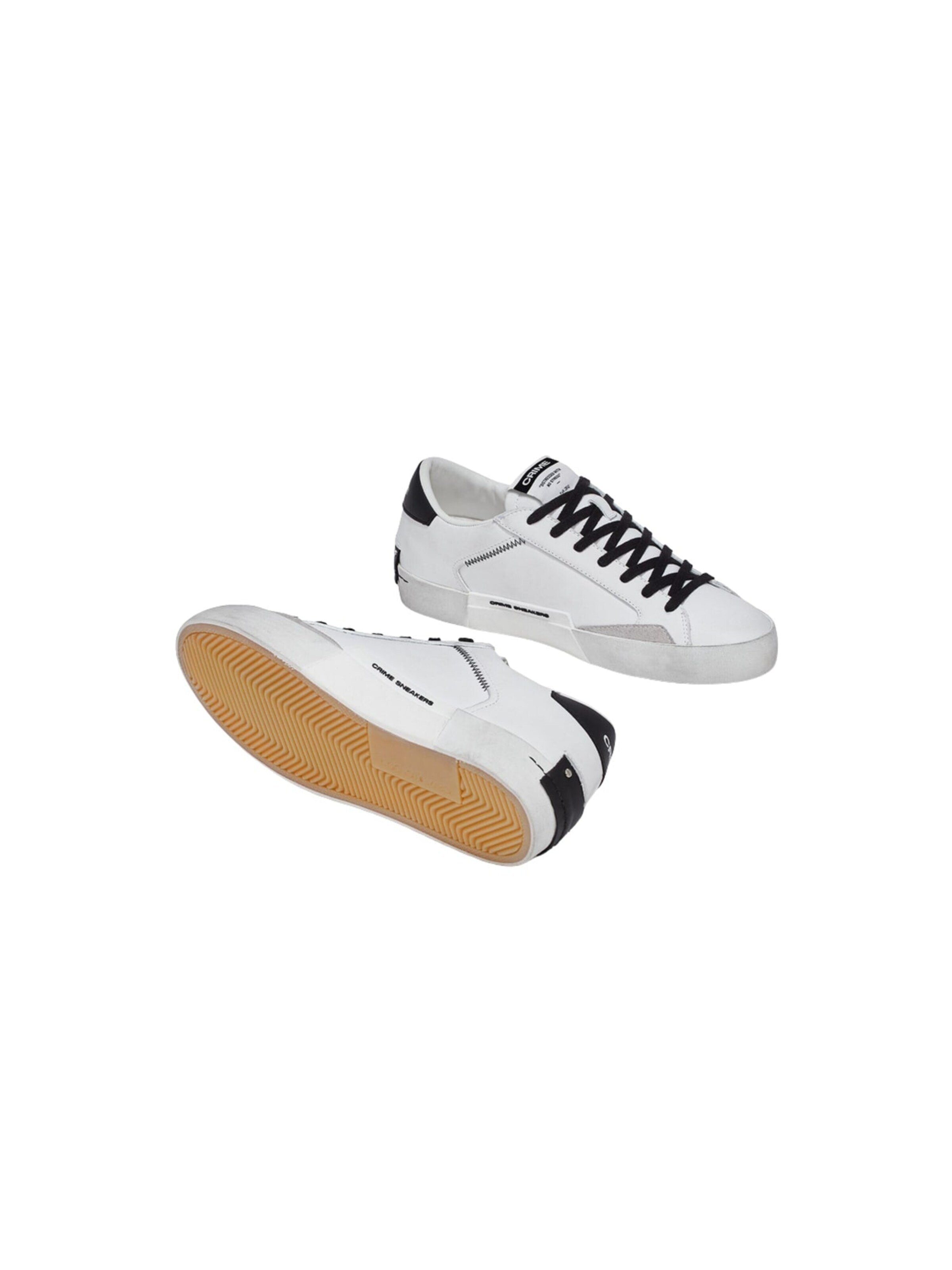 Crime London Sneakersy niskie w kolorze biały