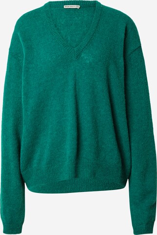 Pullover 'KARAJA' di DRYKORN in verde: frontale