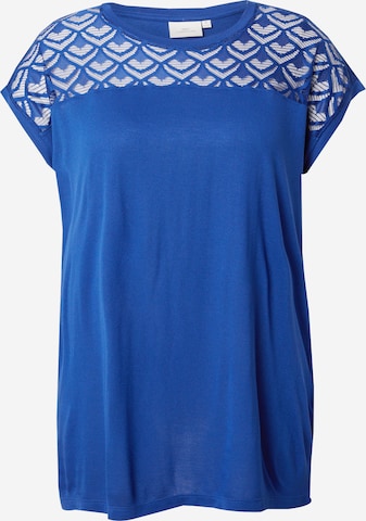 ONLY Carmakoma Shirt 'CARFLAKE' in Blauw: voorkant
