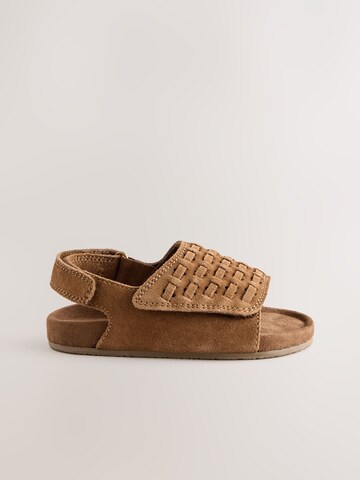 Next Open shoes in Brown