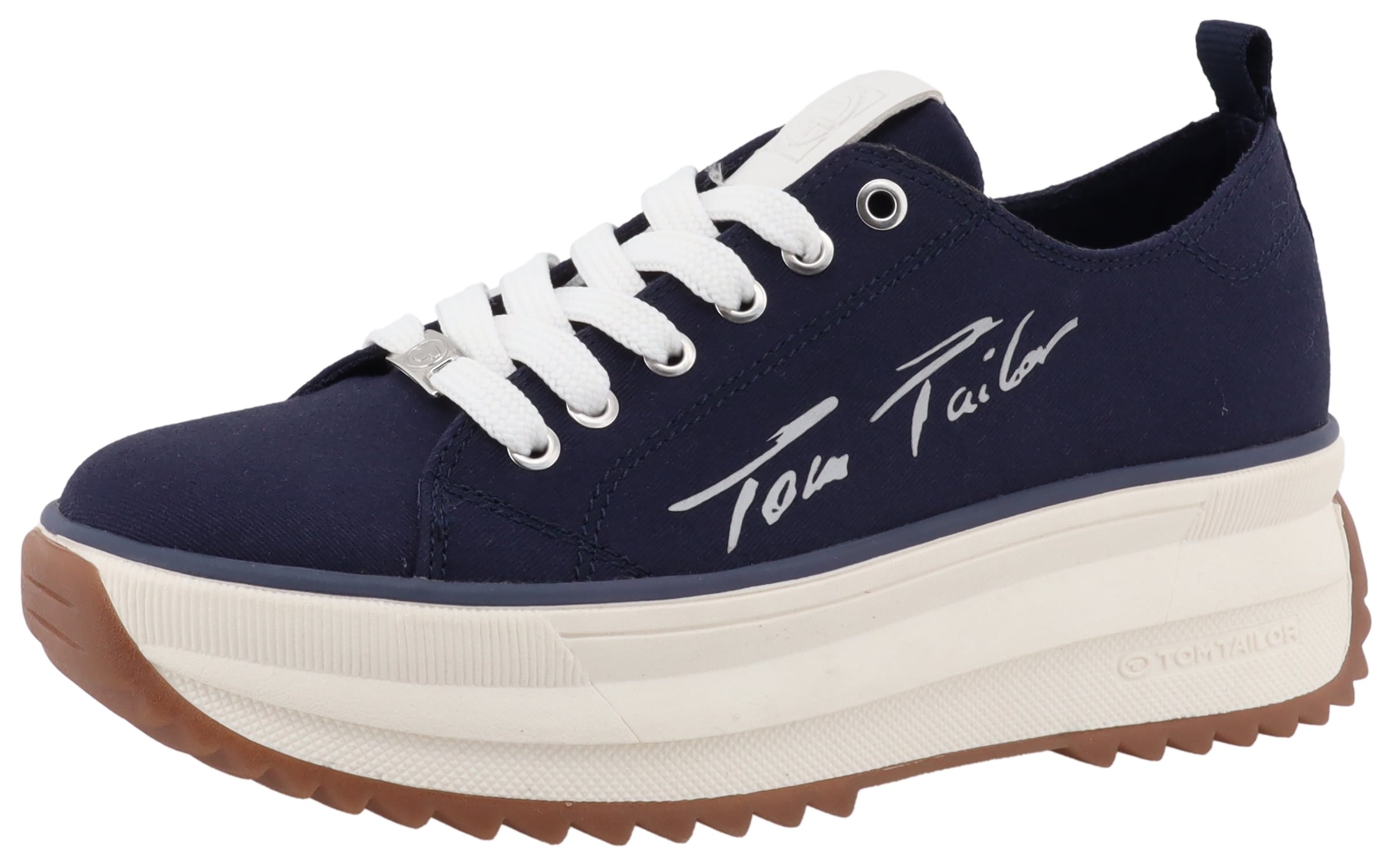 TOM TAILOR Sneaker in Blau: Vorderseite