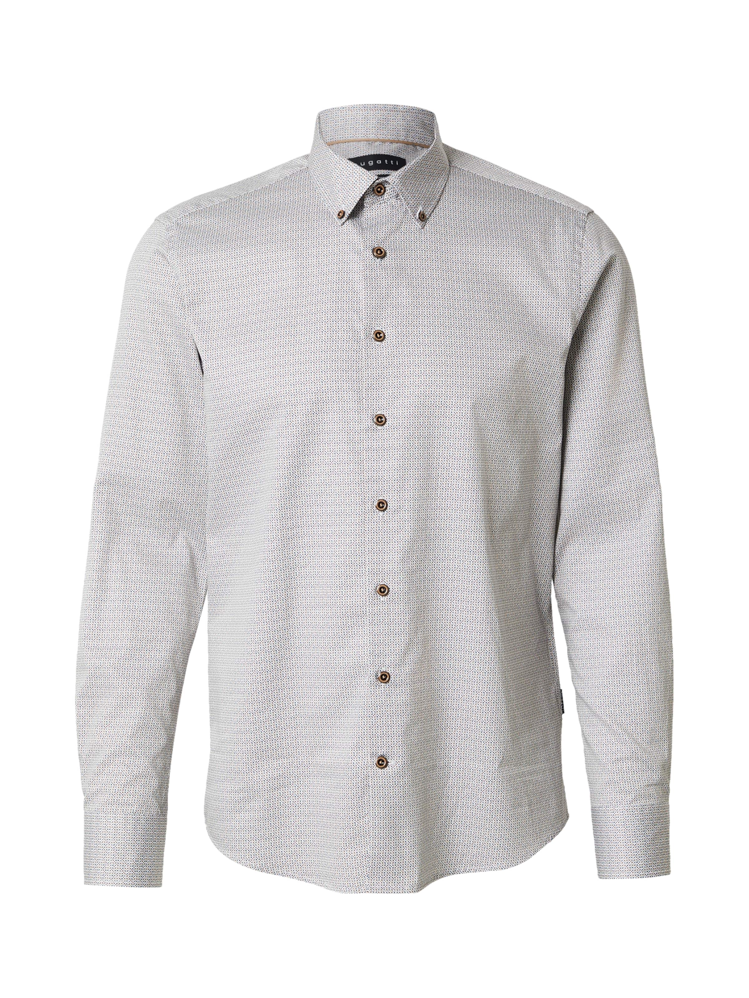 bugatti Средняя посадка Рубашка в Зеленый: спереди