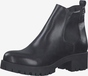 TAMARIS Chelsea boots in Black: front