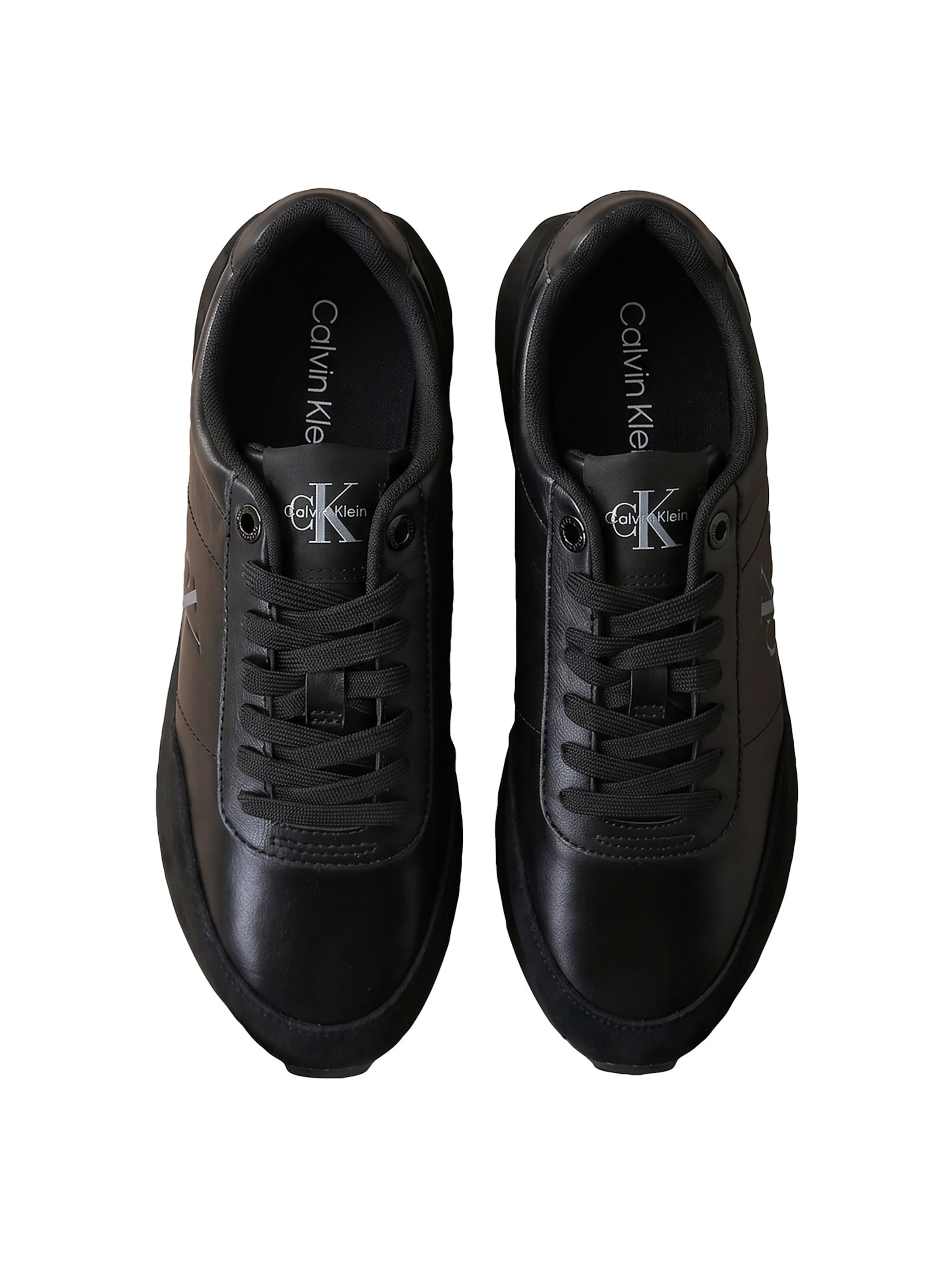 Calvin Klein Regular Platform trainers in Black