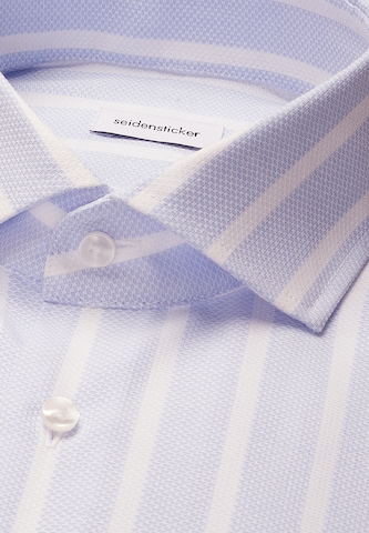Coupe regular Chemise SEIDENSTICKER en bleu
