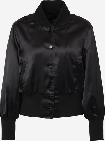 Nasty Gal - Chaqueta de entretiempo en negro: frente