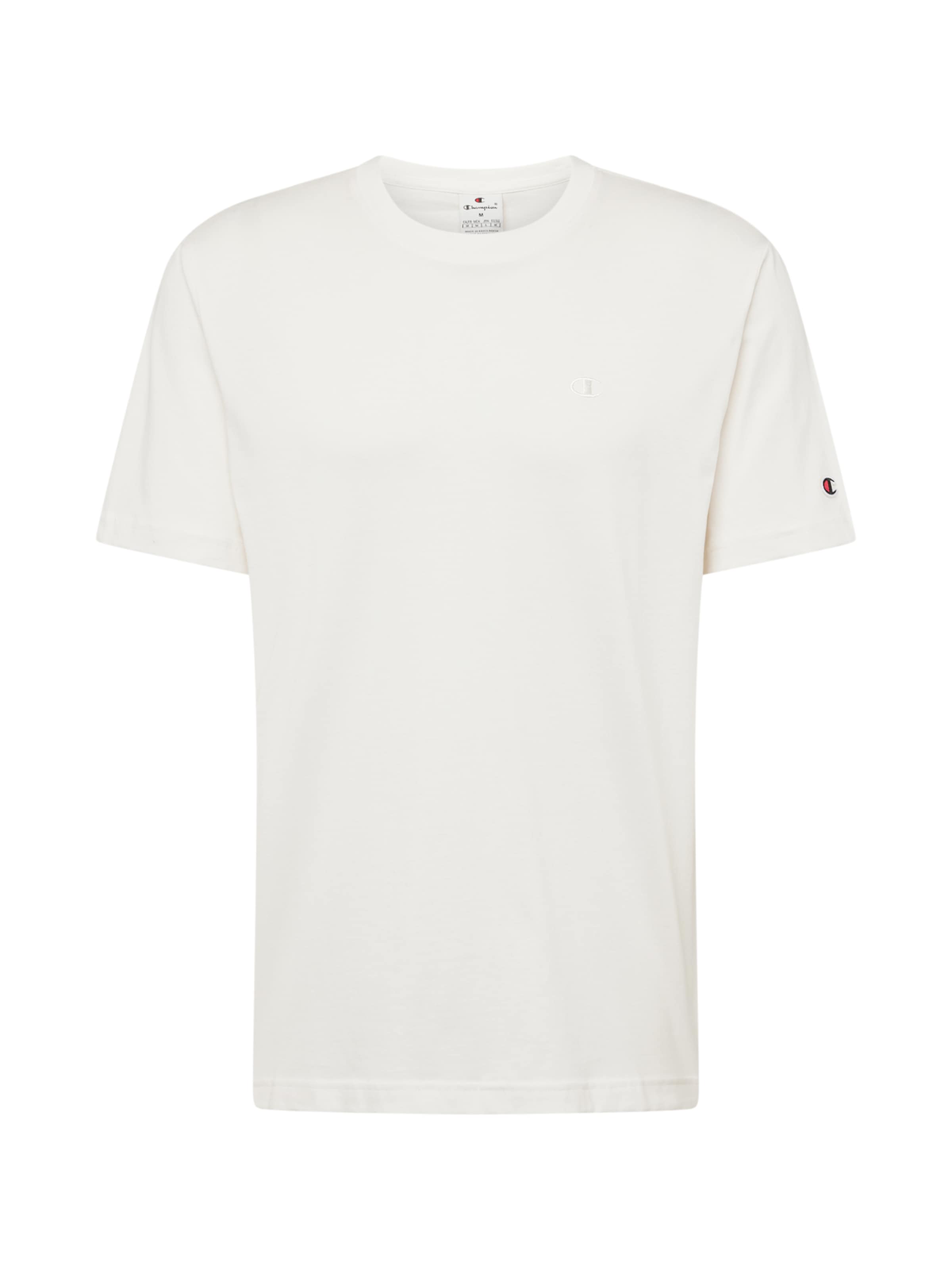 Champion T-Shirt in Weiß: Vorderseite
