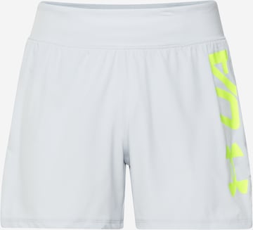 UNDER ARMOUR Sportbroek in Grijs: voorkant