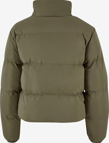 Urban Classics Winter Jacket in Green