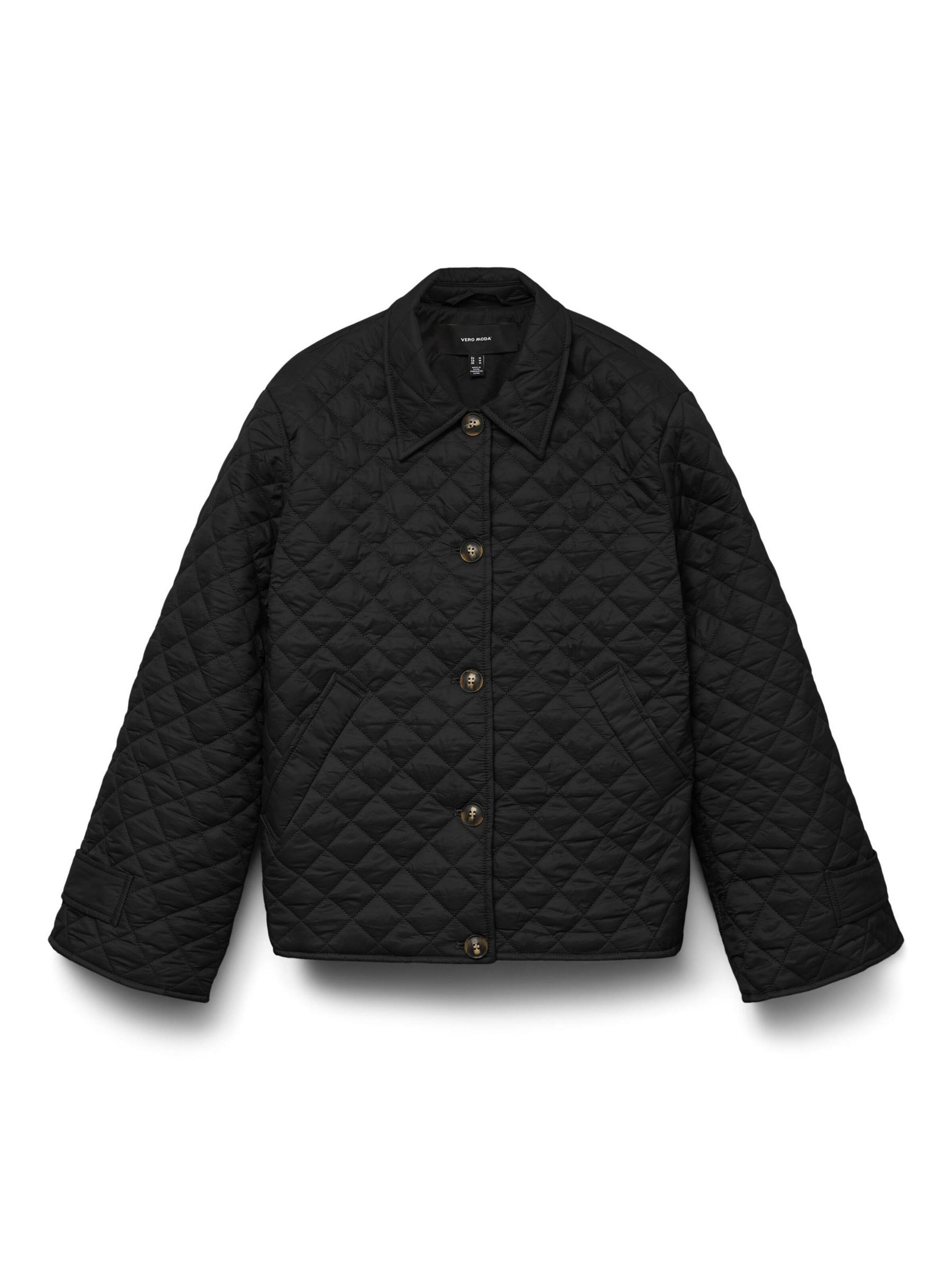 Vero Moda Girl - Chaqueta de entretiempo 'VMHolte' en negro: frente