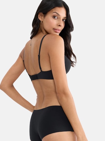 Sutien de tricou Sutien de la TRIUMPH pe negru