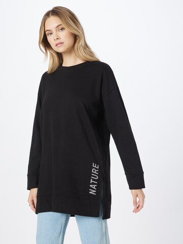 BLUE SEVEN Sweatshirt in Schwarz: predná strana