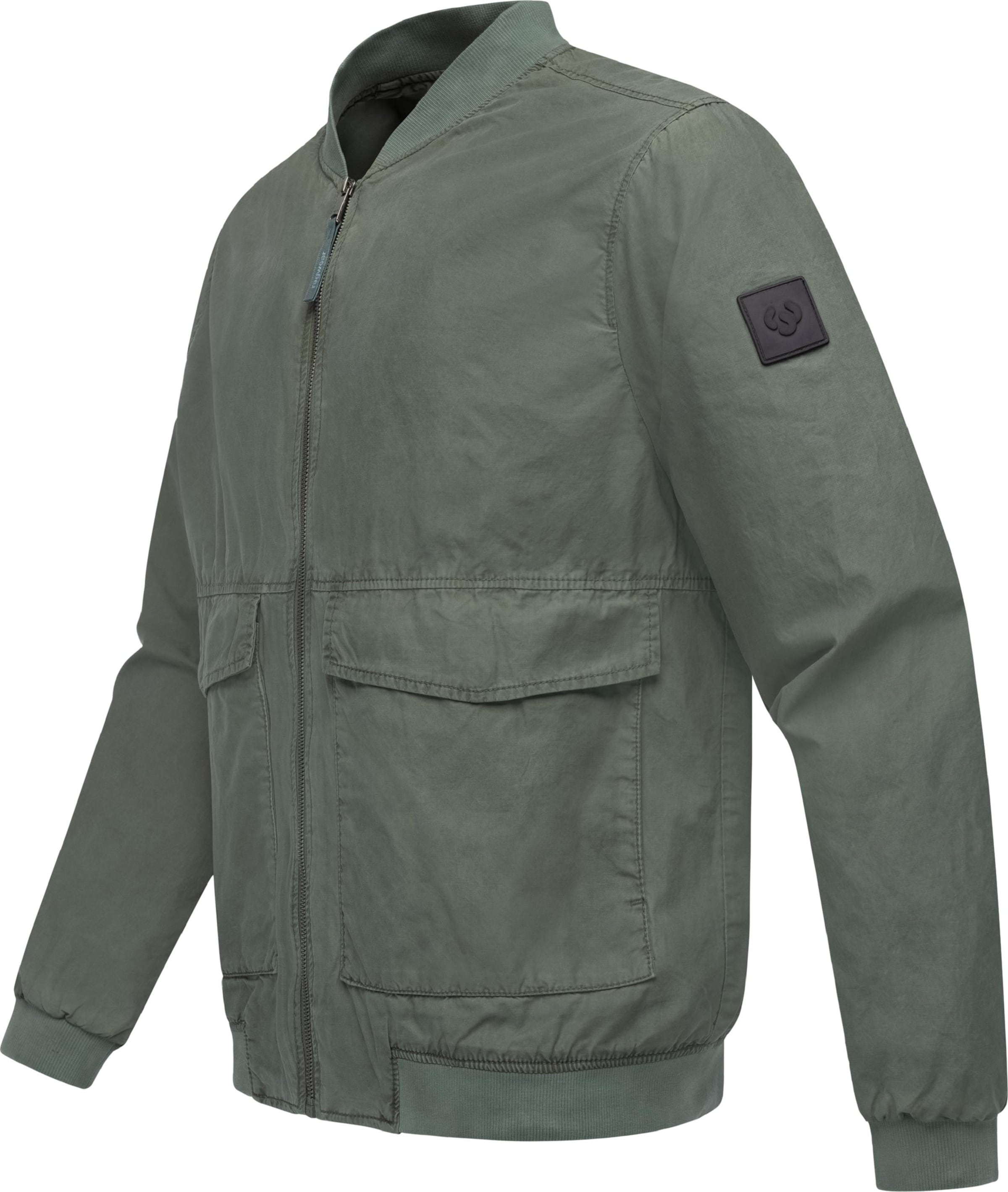 Ragwear Демисезонная куртка 'Daq' в Зеленый