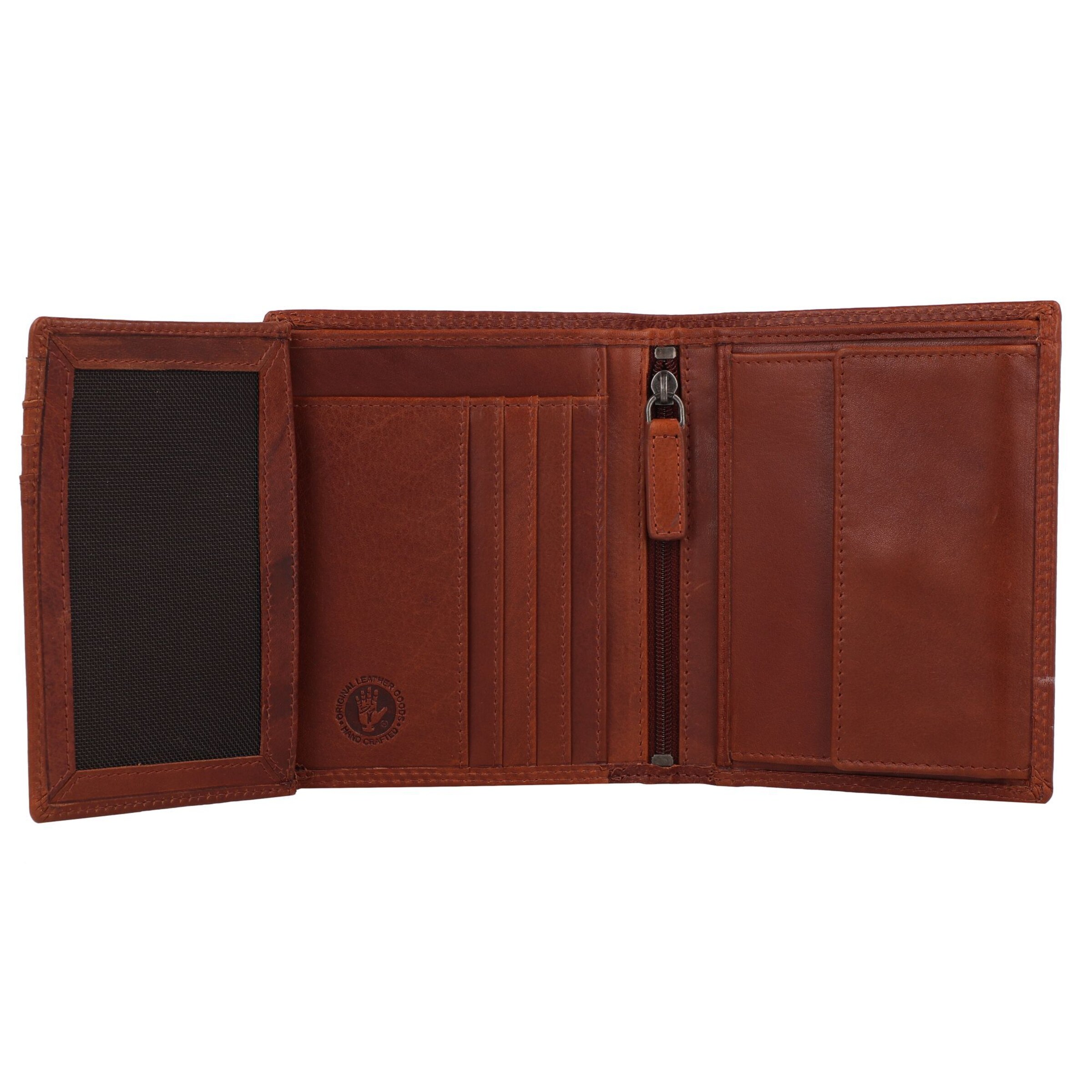 GREENBURRY Wallet 'Vintage' in Brown