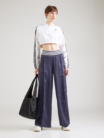 ADIDAS ORIGINALS Wide leg Trousers in Blue