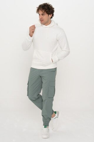 JACK & JONES Суичър 'JPRCCLOGAN' в бяло