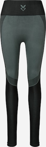 QS Skinny Leggings in Grijs: voorkant