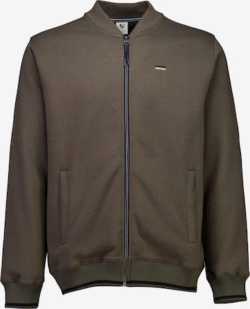 Jack's Strickjacke in Grün: Vorderseite