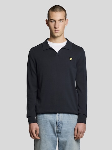 T-Shirt Lyle & Scott en bleu : devant