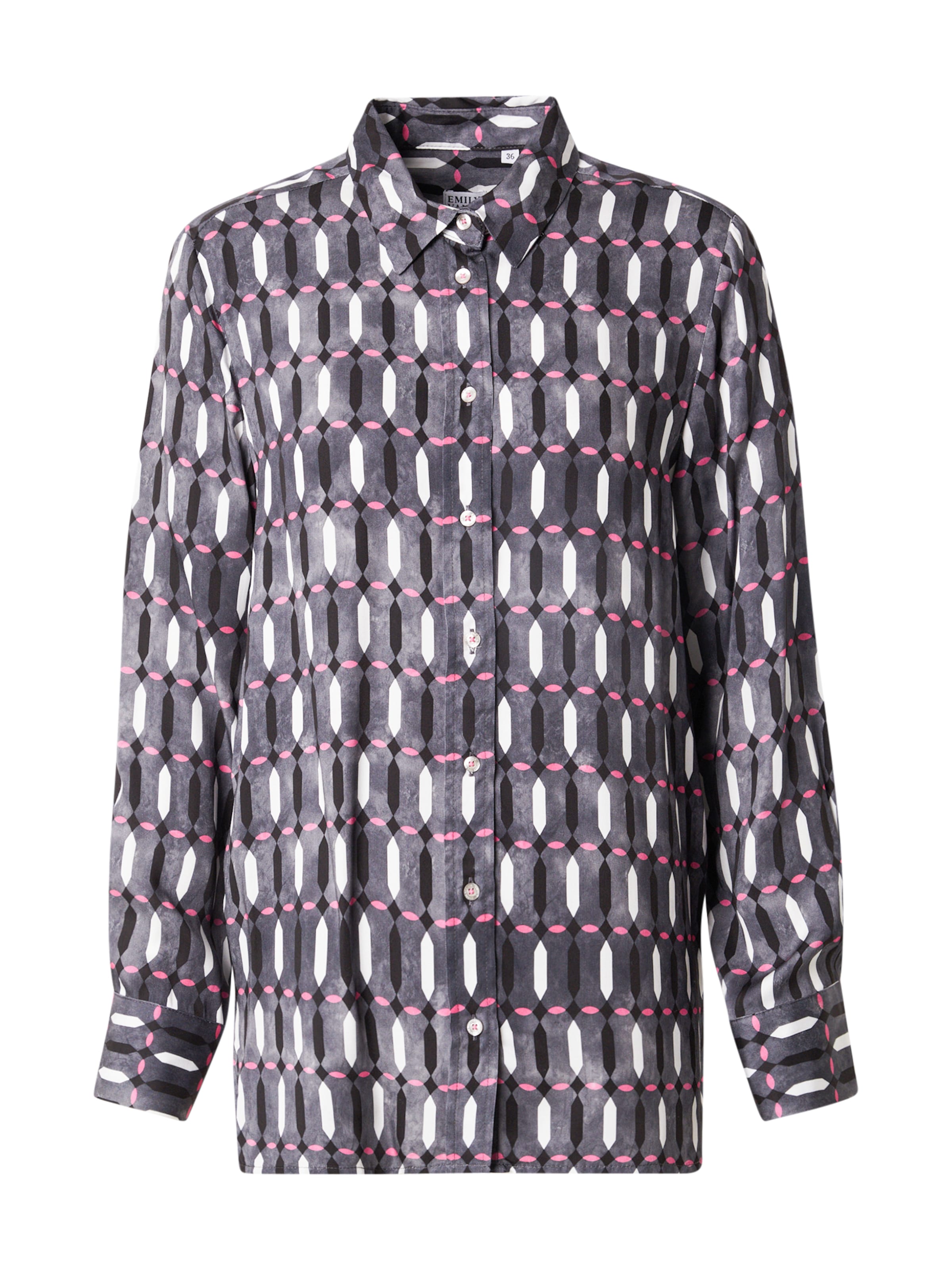 Emily Van Den Bergh Blouse in Grey: front