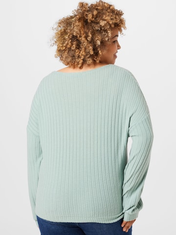 ABOUT YOU Curvy Shirt 'Mariella' in Green