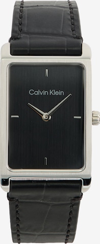 Calvin Klein Analoginen kello 'Dapper' värissä musta: etupuoli