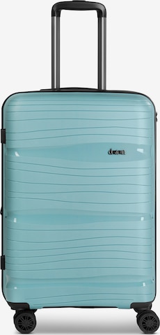 D&N Trolley 'Travel Line 4300-Plus' in Blauw: voorkant