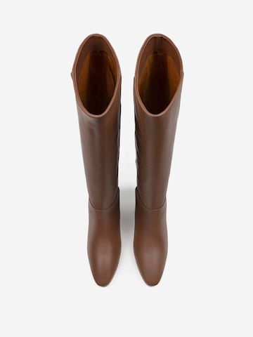 L37 HANDMADE SHOES - Botas 'EASY TO ACHIEVE' em castanho