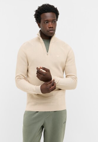 MUSTANG Sweater 'Style Everett' in Beige