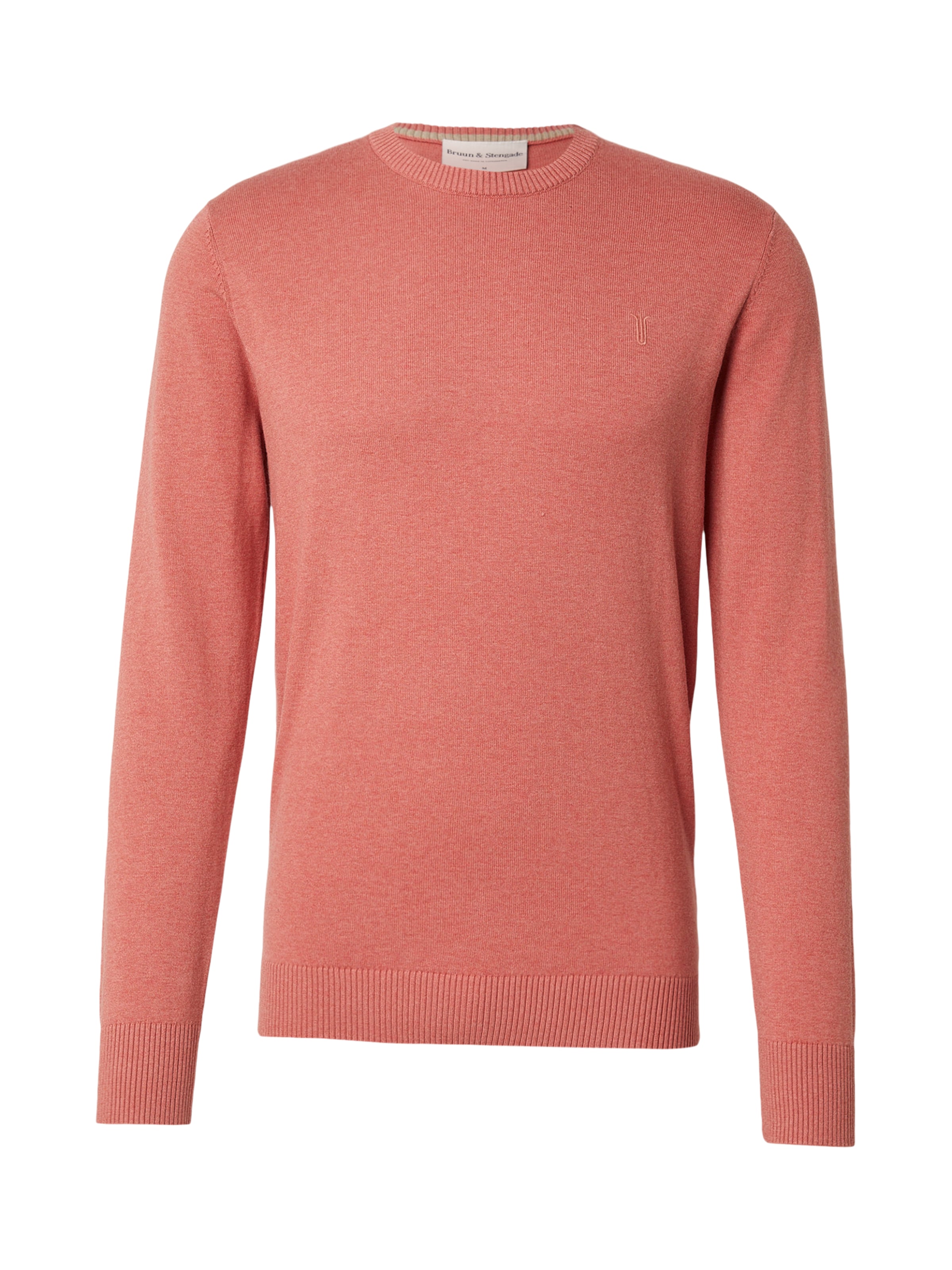 Bruun & Stengade Свитер 'Jupiter' в Оранжевый: спереди