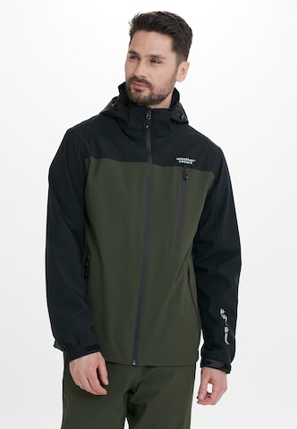 Weather Report Outdoor jacket 'Delton' in Green: front