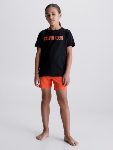 Pyjama 'Intense Power' Calvin Klein Underwear en orange : devant